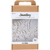 Https: www.cchobby.nl creatieve-box-sieraden-kettingen-armbanden-oorbellen-verguld-wit-parelmoer-1-doos