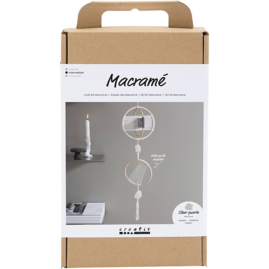 Creativ company https: www.cchobby.nl hobbyset-macrame-mobiel-grijs-off-white-1-doos