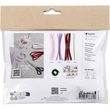 Creativ company https: www.cchobby.nl mini-hobbyset-bloemen-van-chenilledraad-lelie-lichtroze-lichtpaars-donkerrood-1-doos