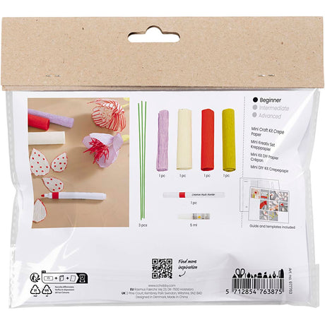 Creativ company https: www.cchobby.nl mini-hobbyset-crepepapier-bloemen-pastelkleuren-1-doos