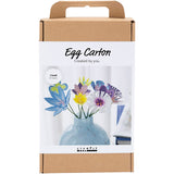 Creativ company https: www.cchobby.nl hobbyset-bloemen-van-eierdozen-pastelkleuren-1-doos