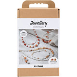 Creativ company https: www.cchobby.nl hobbyset-sieraden-beige-burnt-orange-wit-parelmoer-1-doos
