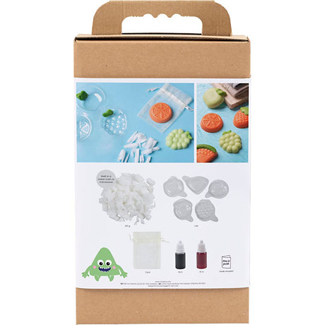 Creativ company http: www.cchobby.nl hobbyset-zeep-maken-fruit-groen-oranje-1-doos