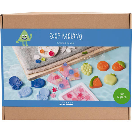 Creativ company https: www.cchobby.nl groepsset-zeep-maken-blauw-groen-oranje-roze-1-doos