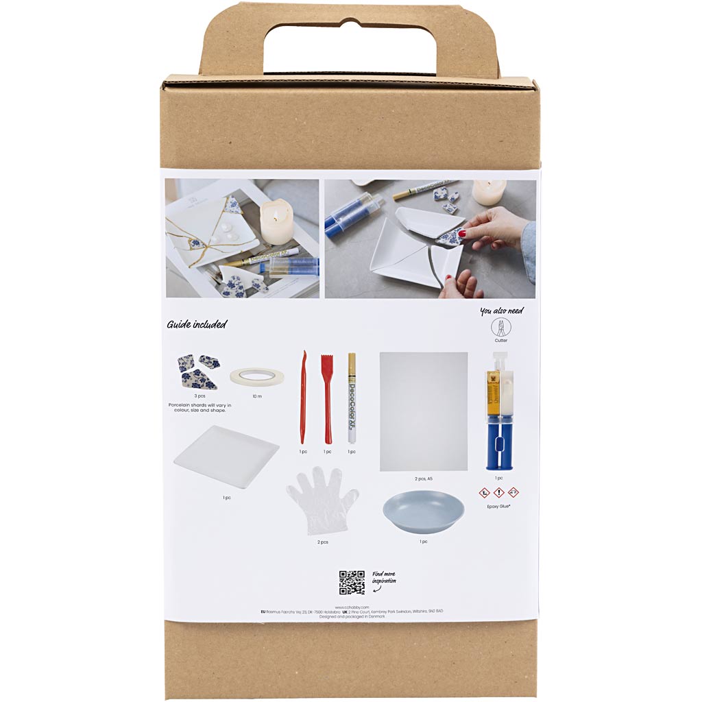 Creativ company https: www.cchobby.nl hobbyset-kintsugi-schaal-blauw-goud-wit-1-doos