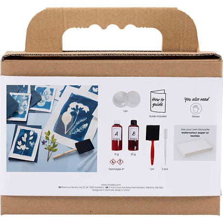 Creativ company http: www.cchobby.nl toolkit-voor-cyanotypie-accessoires-blauw-1-doos