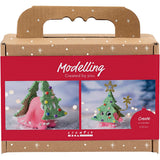 Creativ company https: www.cchobby.nl mini-hobbyset-boetseren-kerstboommonster-diverse-kleuren-1-doos