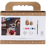 Creativ company https: www.cchobby.nl mini-hobbyset-decoratie-huizen-kleurrijk-1-doos