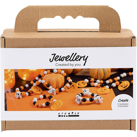 Creativ company https: www.cchobby.nl mini-hobbyset-sieraden-halsketting-en-armband-halloween-kleuren-1-doos