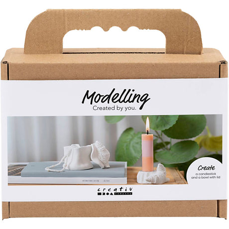 Creativ company https: www.cchobby.nl mini-hobbyset-boetseren-kandelaar-met-schelpen-off-white-1-doos