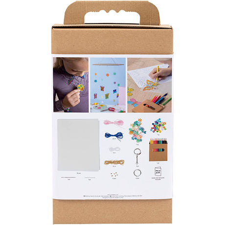 Creativ company http: www.cchobby.nl hobbyset-krimpfolie-mobiel-halsketting-armband-sleutelhanger-diverse-kleuren-1-doos