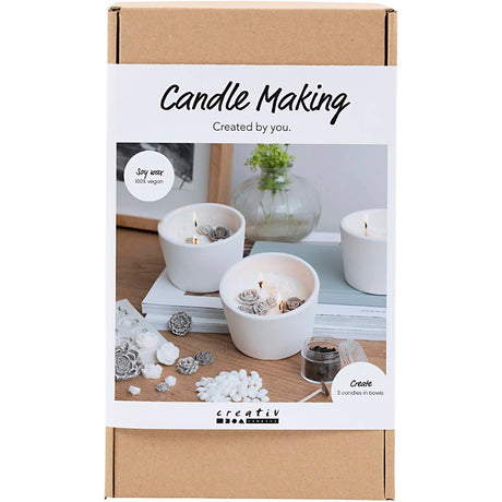 Creativ company http: www.cchobby.nl hobbyset-kaarsen-maken-roos-beige-wit-creme-1-doos