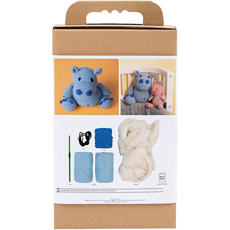 Creativ company https: www.cchobby.nl hobbyset-amigurumi-nijlpaard-blauw-lichtblauw-1-doos