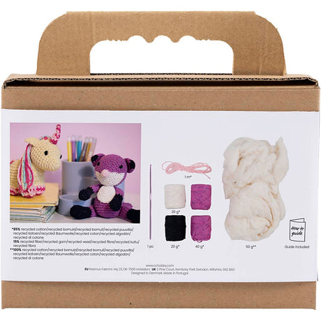 Creativ company https: www.cchobby.nl hobbyset-amigurumi-vos-zwart-plum-1-doos
