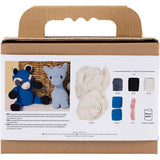Creativ company https: www.cchobby.nl hobbyset-amigurumi-wasbeer-zwart-blauw-1-doos