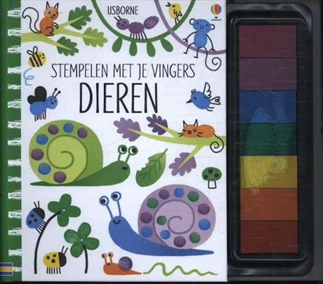 Wpg uitgevers stempelen met je vingers: dieren. 4+