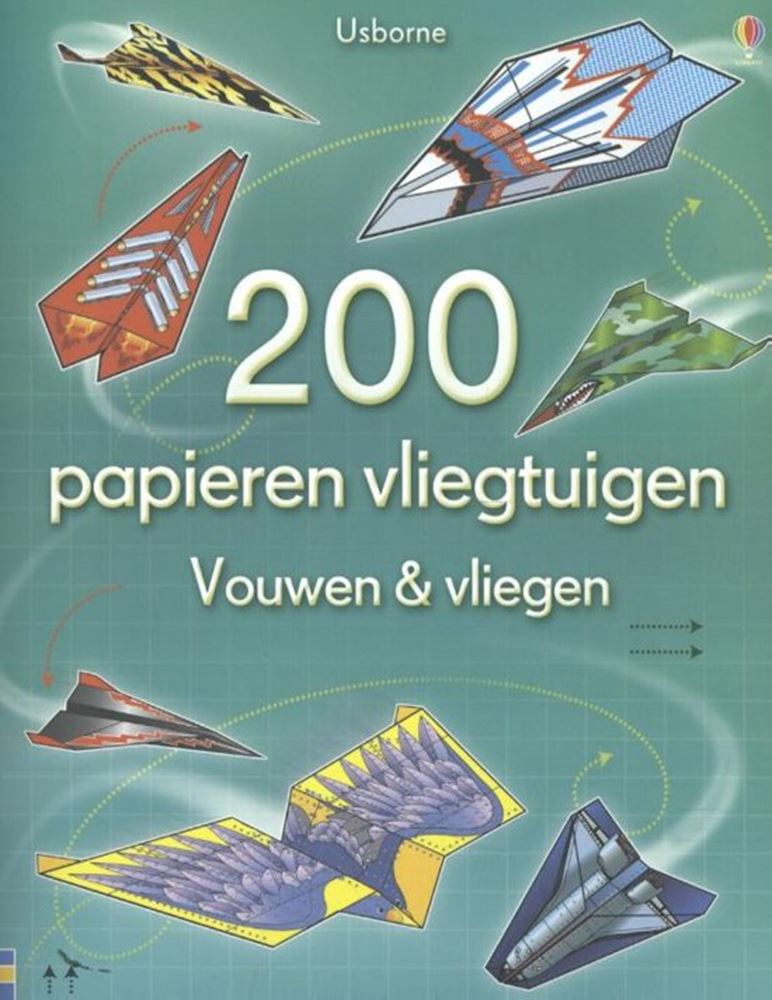 Centraal boekhuis 200 papieren vliegtuigen. 6+
