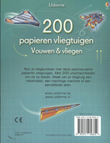 Centraal boekhuis 200 papieren vliegtuigen. 6+