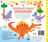 Wpg uitgevers stempelen met je vingers - dinosaurussen