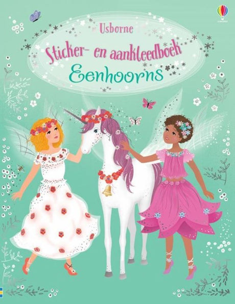 Wpg uitgevers sticker-en aankleedboek eenhoorns. 4+