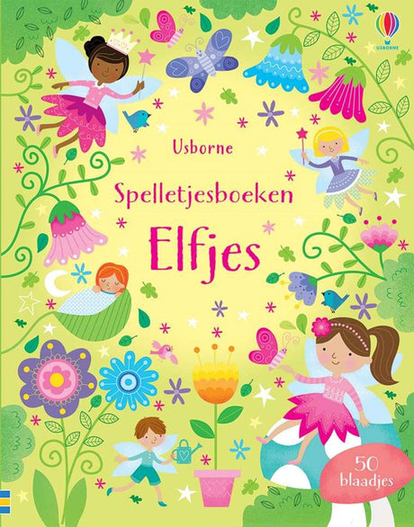 Wpg uitgevers spelletjesboek elfjes. 5+