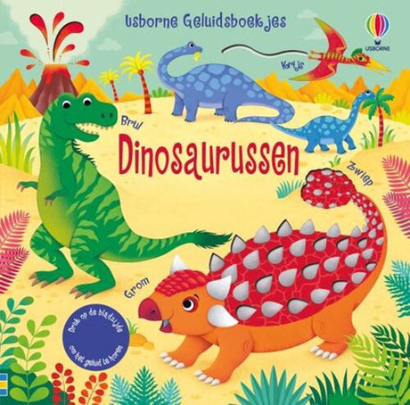 Wpg uitgevers geluidenboek: dinosaurussen. 1+