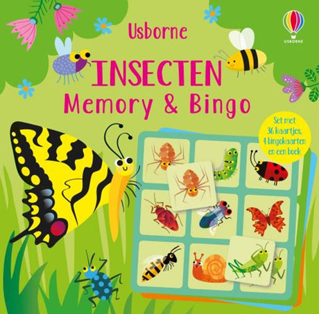 Memory en bingo insecten. 3+