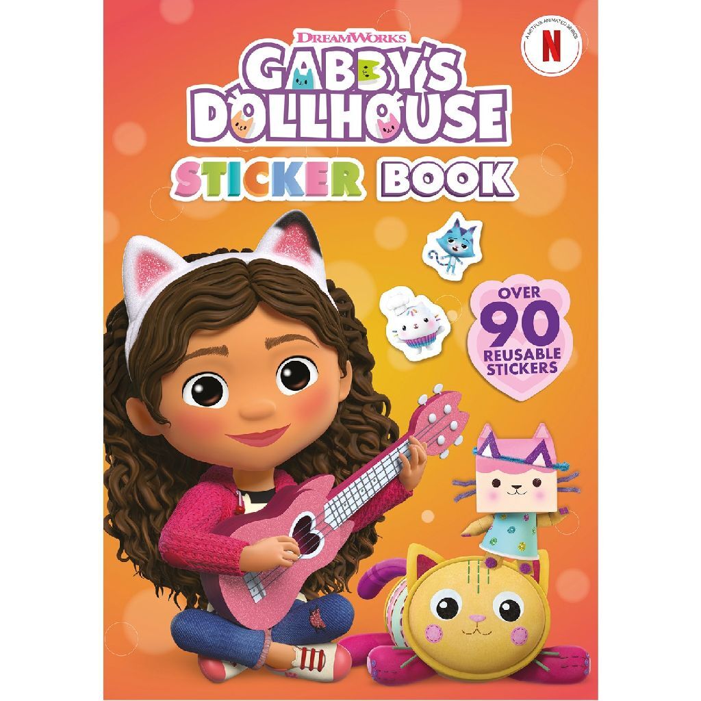 Totum gabby's poppenhuis stickerboek