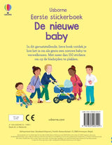 De nieuwe baby. stickerboek. 3+