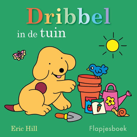 Centraal boekhuis kartonboek: dribbel in de tuin 2+