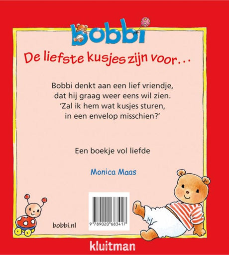 Uitgeverij kluitman bobbi: de liefste kusjes zijn voor… 2+