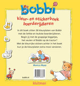 Bobbi kleur-en stickerboek. boerderij 2+