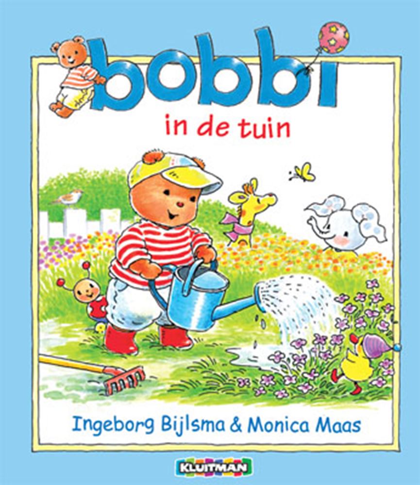 Uitgeverij kluitman bobbi in de tuin