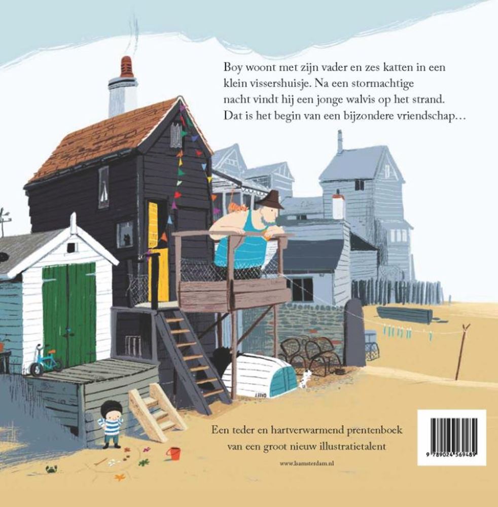 Prentenboek 2017: de kleine walvis. 2+