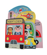 Kartonboek voertuigen 2+