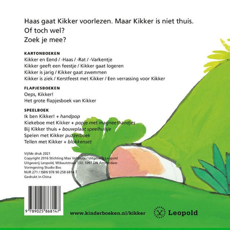 Centraal boekhuis waar is kikker?