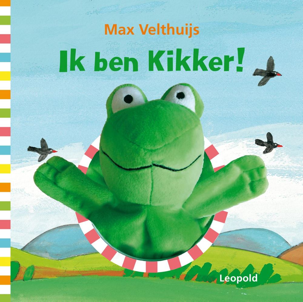 Wpg uitgevers ik ben kikker! + handpop