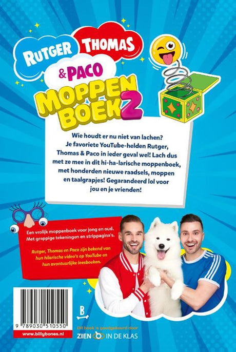 Het moppenboek van rutger, thomas en pac