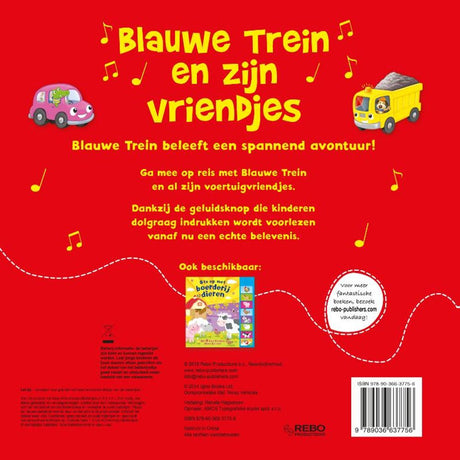 Rebo publishers geluidenboek: blauwe trein en zijn vrien