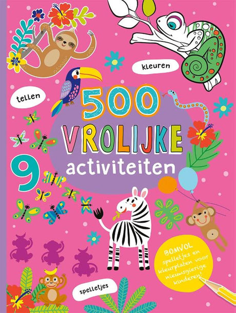 Rebo publishers 500 vrolijke activiteiten.