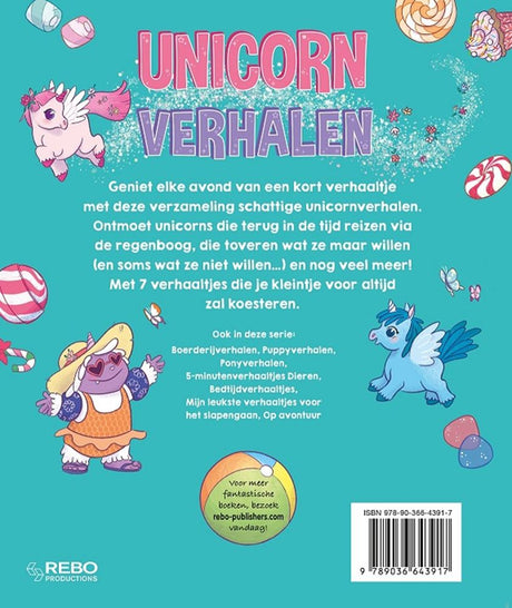 Rebo publishers unicorn verhalen. 5 minuten verhalen. 4+