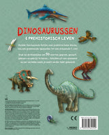 Dinosaurussen prehistorisch leven. gel