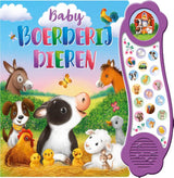 Rebo publishers geluidenboek: baby boerderijdieren. 3+
