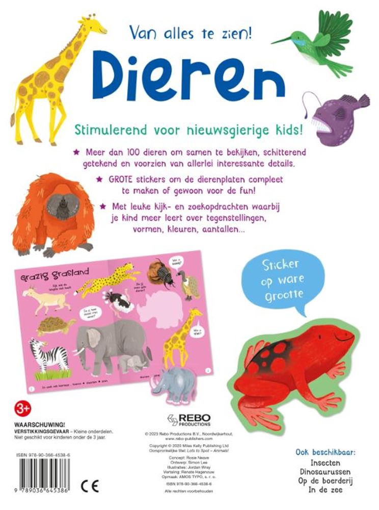 Van alles te zien! dieren 3+