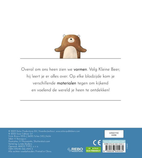 Rebo publishers vormen - mijn eerste voelboek 0+