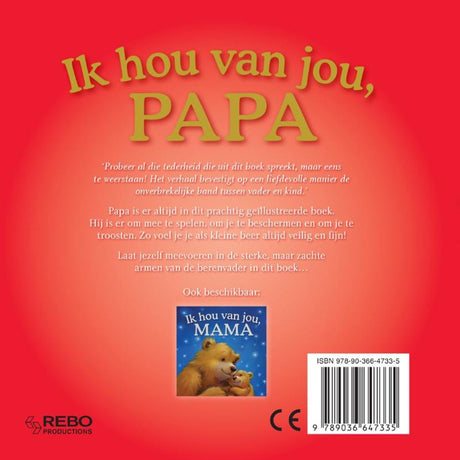 Rebo publishers ik hou van jou, papa 0+