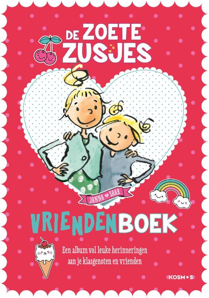 Kosmos uitgevers de zoete zusjes vriendenboek