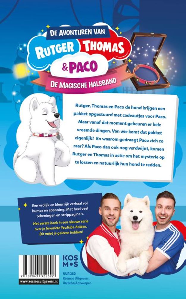 Centraal boekhuis rutger, thomas en paco 1: de magische ha