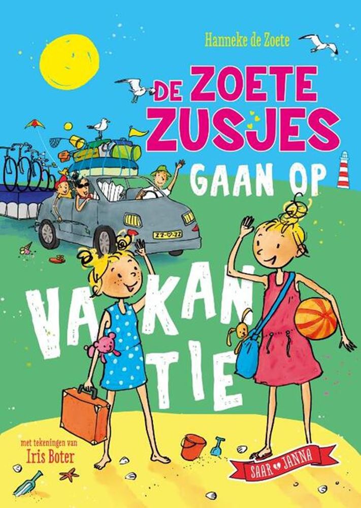 Centraal boekhuis de zoete zusjes gaan op vakantie