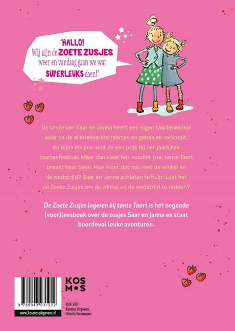 Centraal boekhuis de zoete zusjes logeren bij tante taart